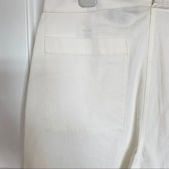 NEW Theory Tinley Twill Cropped Wide Leg Pants - Picture 12 of 16